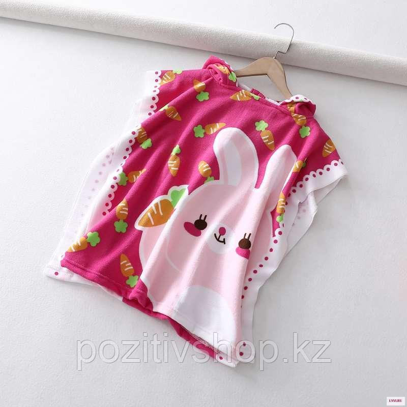 Детские полотенце с капюшоном Зайчик - фото 1 - id-p100971723