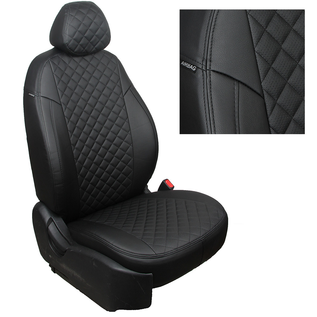 Авточехлы, чехлы на сиденья Honda CR-V IV 2012-2018 Автопилот (ромб)
