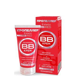 Пропеллер Estetic RED Anti Acti Acne complex матирующий ВВ крем 40мл