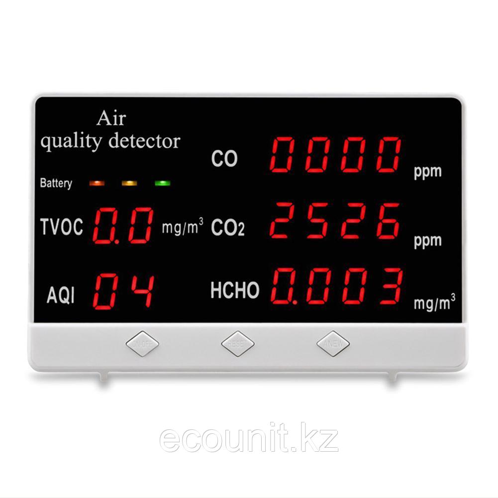 Amtast Анализатор качества воздуха 5 параметров CO/CO2/HCHO/TVOC/AQI JSM-131CO - фото 3 - id-p101023717