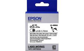 Лента Epson C53S654904 Tape - LK4WBA5 HST Blk/Wht d5/2,5