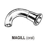 Набор соединений носа Magill/12 в случае S/S