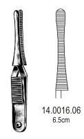 Зажимы типа бульдог Johns-Hopkins Haemostatic FCPS Str 6.5 см.