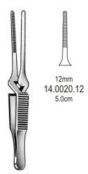 Зажимы типа бульдог Diethrich Bulldog Clamp str jaw serr 12mm 5см