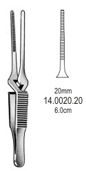 Зажимы типа бульдог Diethrich Bulldog Clamp str jaw serr 20 мм 6см