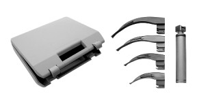 Macintosh Laryngoscope Set/3 #2 (90mm) 3and4