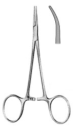 Зажимы изогнутый Halstead Micro Mosquito FCPS CVD 14CM