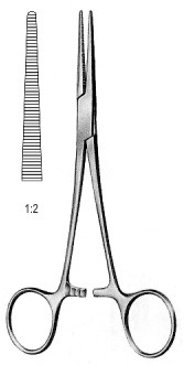 Зажимы кровоостанавливающий Зажим кровоостанавливающий Crile Rankin Hemostatic FCPS Str 1x2t 16cm