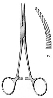 Зажимы кровоостанавливающий Зажим кровоостанавливающий Crile Rankin Hemostatic FCPS CVD 1X2T 16CM