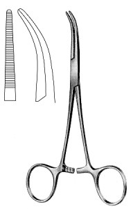 Денди гемостатический FCPS CVD к боковой Serr 14 см.