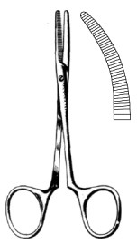 Зажим артериальный Spencerwells Artery FCPS S/J CVD 18CM