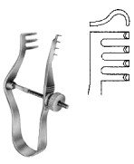 Ранорасширители самоудерживающиеся
Finsen Retractor blunt 7cm