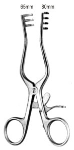 Ранорасширители самоудерживающиеся
Weitlaner Retractor 3x4pr. blunt 14cm