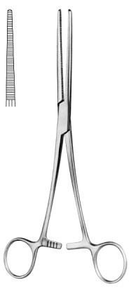 Rochester Pean Hemostatic FCPS STR 24CM