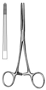 Rochester Carmalt HEMOSTATIC FCPS STR 20CM