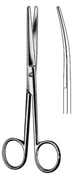 Grazil Операционные твердосплавные ножницы Op-Scissors bl/bl str CVD 14,5 см