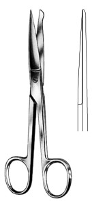 Ножницы разреза с зондом STR 13CM
