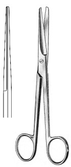 Ножницы Mayo STR 16CM