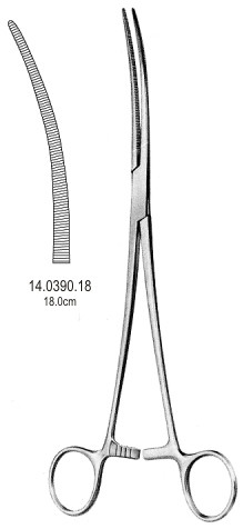 Crafoord Artery FCPS CVD 18CM