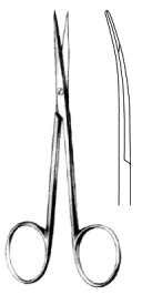 Fine Op-Scissors Taper Blades Cvd 11cm