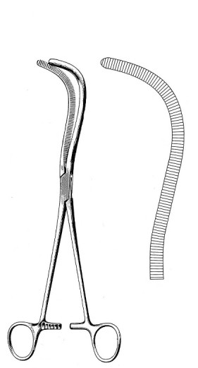 Mayo Guyon Podney Pizicle Clamp Cvd 23 см.