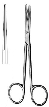 Metzenbaum ножницы BL/BL Str 14,5 см