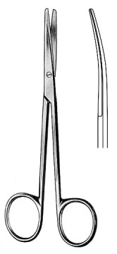 Metzenbaum ножницы BL/BL CVD 14,5 см