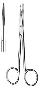 Metzenbaum Scissors SH/BL Str 14,5 см