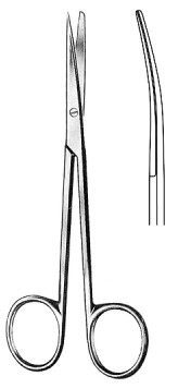 Metzenbaum Scissors SH/BL CVD 14,5 см