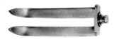 Ранорасширители для ламинэктомии
Blades for Caspar Retractor 55x22mm