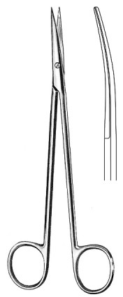 Metzenbaum Nelson Scissors SH/SH CVD 23 см.