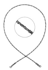 Пилы проволочные
Olivecrona Gigli Saw wire x2 twist 60cm