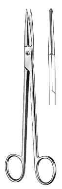 McIndoe Preparation Scissors STR 19CM