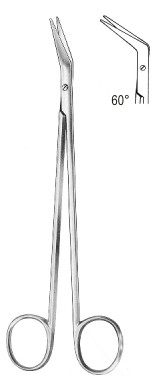 Сосудистые ножницы Potts-Smith 19 см (60º)