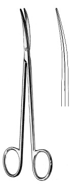 Toennis Adson Neuro-Scissors Deli. Cvd 17,5 см