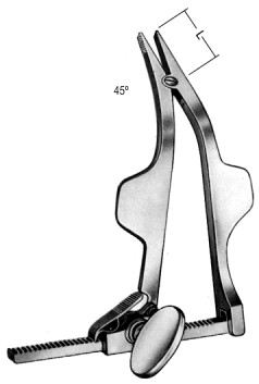 Ранорасширители нейрохирургические
Cloward Laminia Spreader w/screw 50mm, 15cm