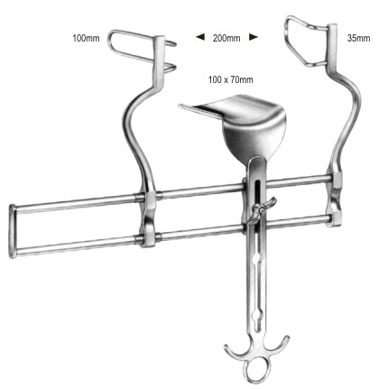 Ранорасширители абдоминальные
Balfour Abdominal Retractor 20cm