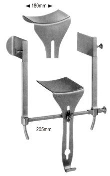 Ранорасширители абдоминальные
Goligher Retractor compl. w/2+4 blades