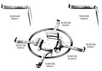 Ранорасширители абдоминальные Kirschner-Oval Retractor complete