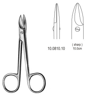 Beebee Ncissors SH/SH STR 10CM