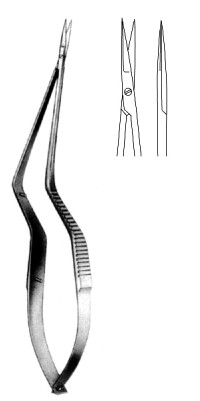 Micro Scissors Str Bayonet 18,5 см