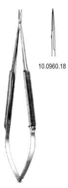 Микро -хирургические ножницы R/H Str 18cm