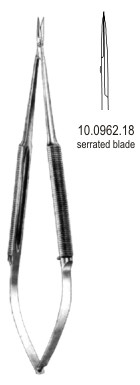 Micro Scissor круглая ручка STR SERR 18CM