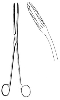 Щипцы для перевязочного материала и тампонов
Gross Maier Dressing Fcps cvd w/o rat. 26.5cm