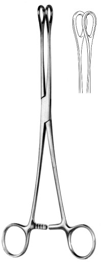 Щипцы для перевязочного материала и тампонов
Foerster Sponge Holding Fcps smooth str 20cm