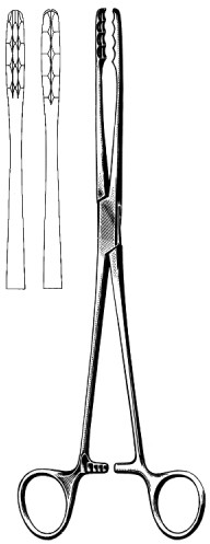 Щипцы для перевязочного материала и тампонов
Ulrich Swab Fcps str 25cm