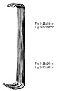 Ретракторы хирургические
Mayo Collin Retractor 15cm Fig.1