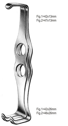 Ретракторы хирургические
Mathieu Retractor D/E set/2, 20cm