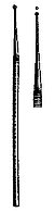 Офтальмологиялық кюреткалар Heath Chalazion Curette size.0