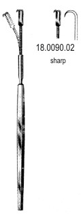 Крючки Hook Retractor sharp flexible 2pr. 16cm - фото 1 - id-p101030642